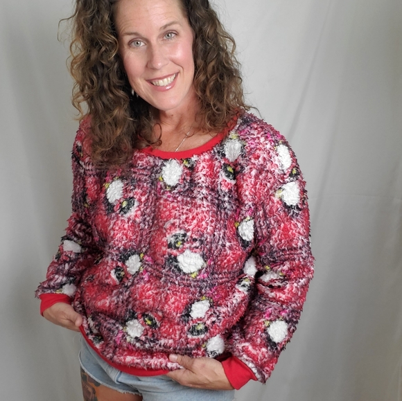 No Boundaries fleece penguin Christmas sweatshirt - Picture 2 of 9